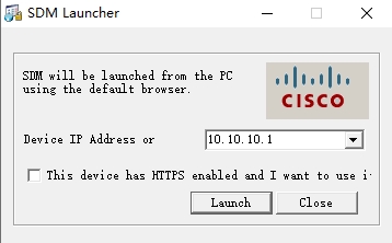 cisco sdm(思科路由器及安全配置工具)下载