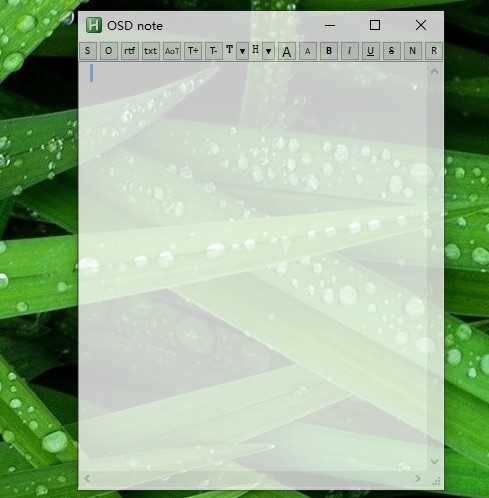 OSD note(半透明文本编辑器)下载