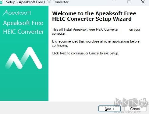 Apeaksoft Free HEIC Converter