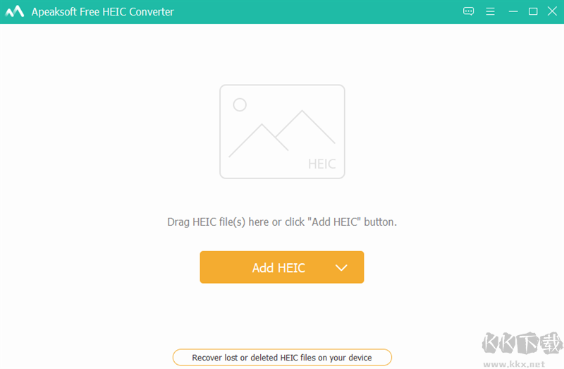 Apeaksoft Free HEIC Converter(HEIC图片转换的工具)