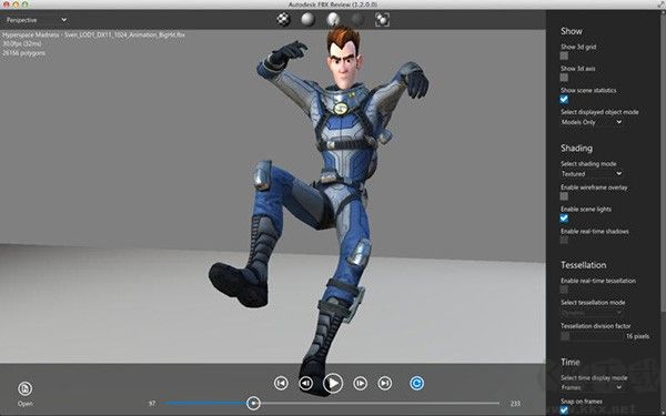 fbx review(3D动画制作)