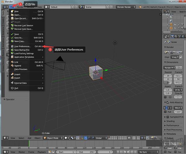 Blender3D绿色版